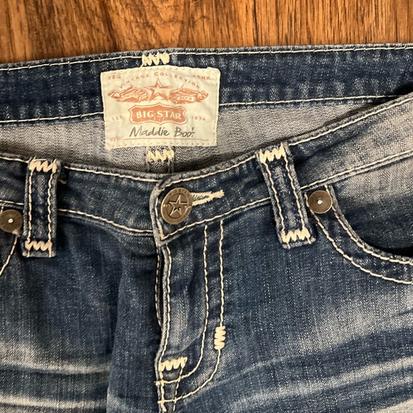 Big Star Dark Blue Jeans with Maddie 31XL - Picture 3 of 11